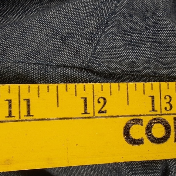 Talbots Cotton Drawstring Wide Waist Band Pull-on Straight Leg Pants - Picture 4 of 9